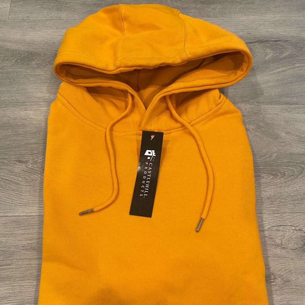 Golden yellow hoodie